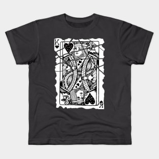 King of all hearts Kids T-Shirt